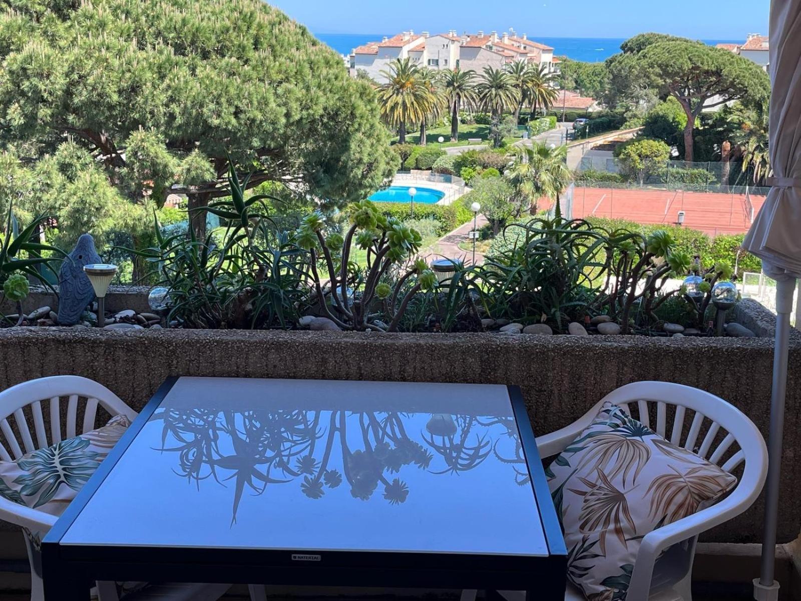 Antibes Secured Parc Velusine With Private Parking, Terrace, Pools And Tennis Courts. Exterior foto